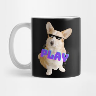 Corgi dog thug life, funny corgi t-shirt Mug